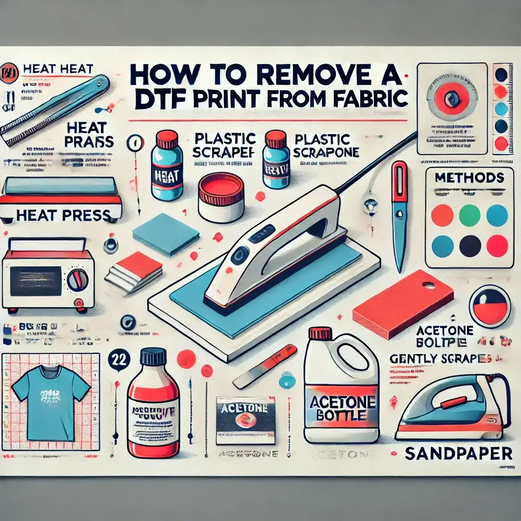 Can a DTF print be removed?